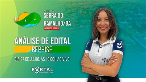 Concurso Serra Do Ramalho Ba An Lise De Edital Lan Amento Do Curso