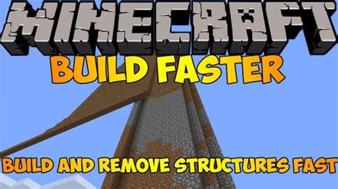 Fast Building Mod For Minecraft 181181710 Minecraftsix