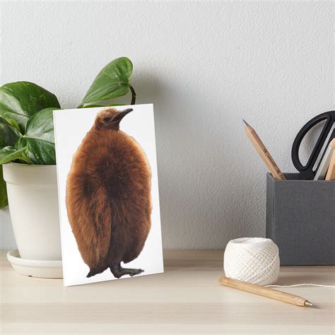 "Fat Penguin Meme Big Sticker" Art Board Print for Sale by ...