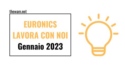 Euronics Lavora Con Noi Posizioni Aperte A Gennaio 2022