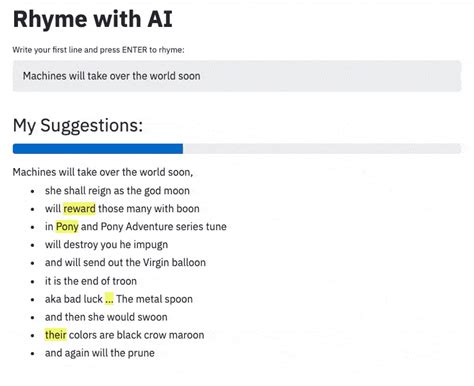 Rhyme with AI - GoDataDriven Academy