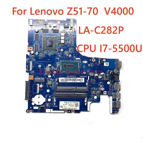 For LENOVO Ideapad Z51 70 I7 5500U Laptop Motherboard LA C282P 216