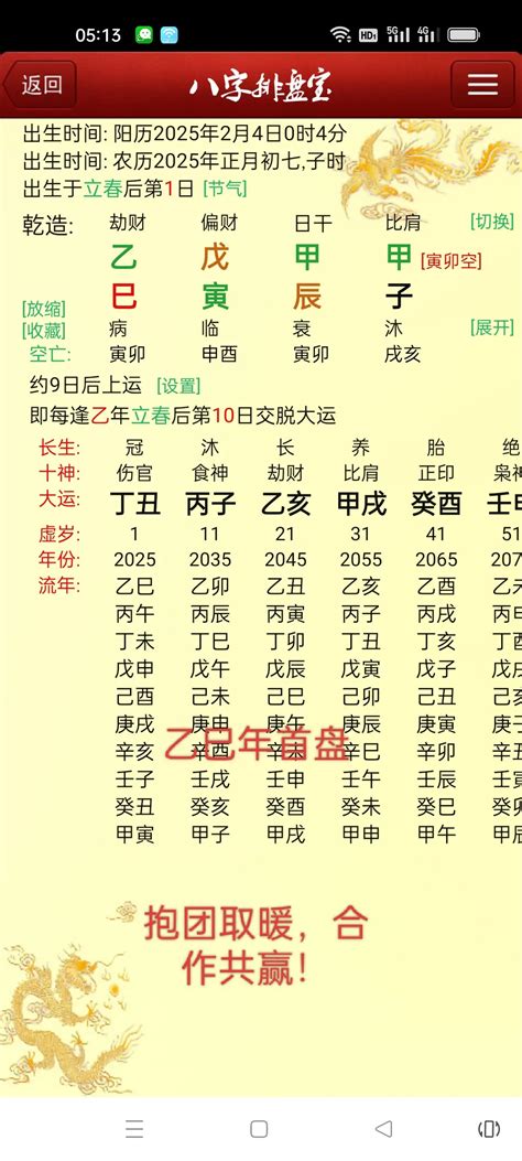 2025年甲戌劫财流年 抖音