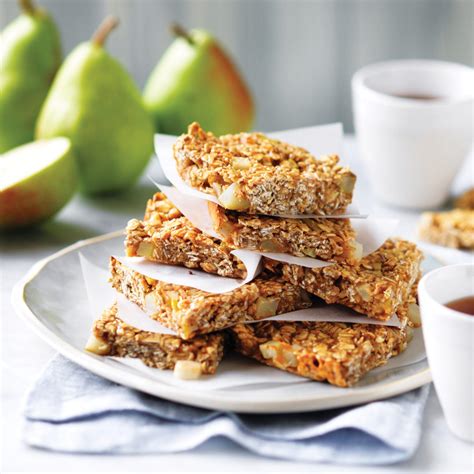 experience adelaide pear oat  maple slice recipe