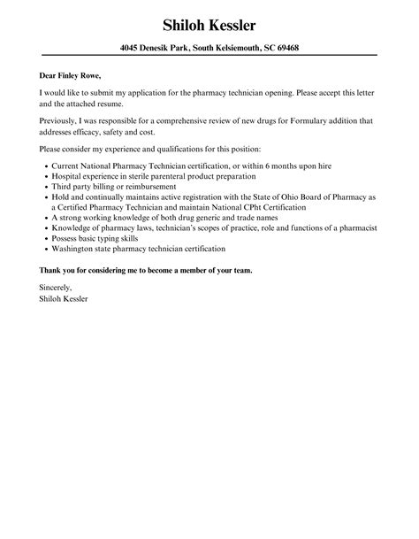 Pharmacy Tech Letter
