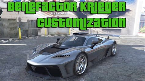 GTA 5 Benefactor Krieger Customization YouTube