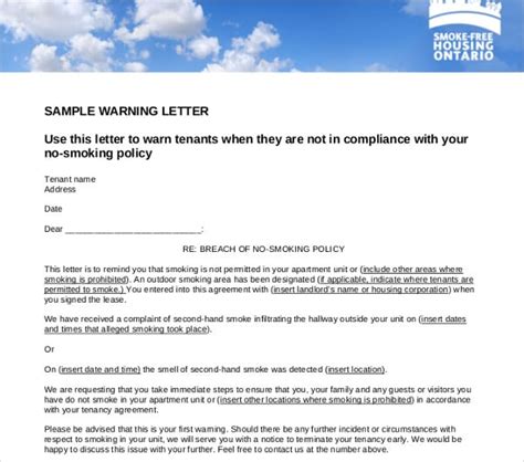 Late Coming Warning Letter