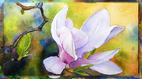 Abstract Magnolia Flower Painting | Best Flower Site