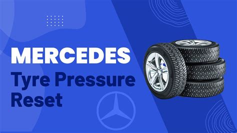 Mercedes Gla Tyre Pressure Reset Youtube