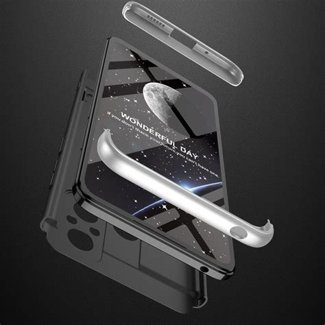 For Xiaomi Poco X Gkk Three Stage Splicing Full Coverage Pc Phone Case