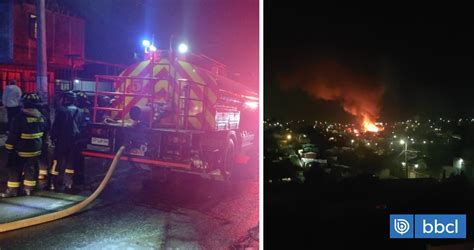 Incendio Consumi Dos Viviendas Y Afect Servicio El Ctrico En Quilpu