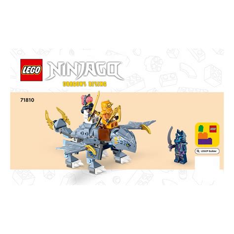 Notice Instruction Lego Ninjago