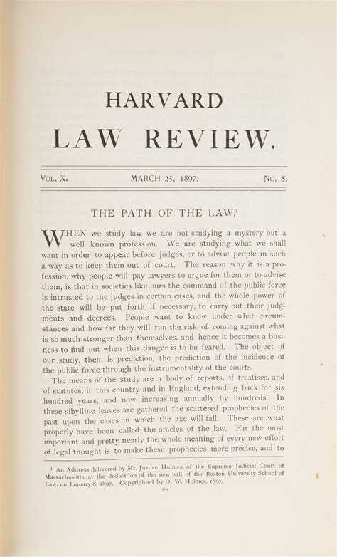 Harvard Law Review Vols 1 To 17 1887 1904 In 17 Books Harvard Law Review Association