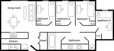 residence buildings  suite layout university  northern british