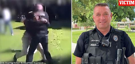 Shocking Moment A Florida Teen Body Slams A Cop Breaking Up A Fight