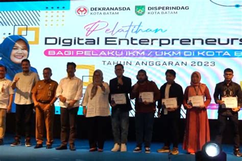 Ratusan Umkm Batam Dilatih Pasarkan Produk Melalui Teknologi Digital