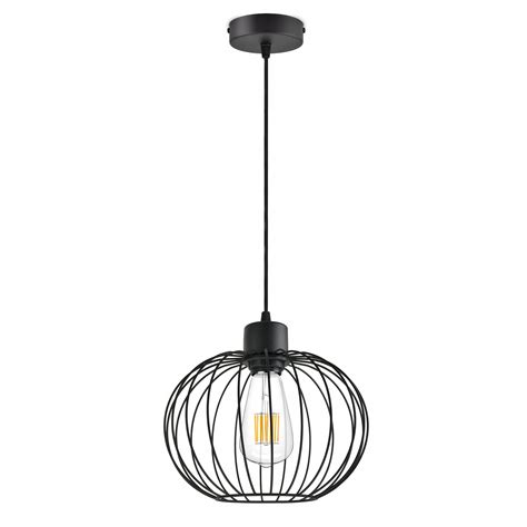 Lampa Wisz Ca Yrandol Czarny Druciana Kula Led Lampa Wisz Ca Ez