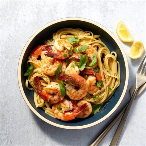 Shrimp Scampi With Linguine Recipes Ww Usa