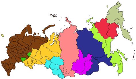 Russia Time Zone Map - MapSof.net