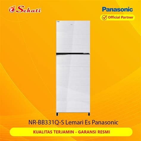 Jual PANASONIC NR BB331Q S Lemari Es Panasonic 2 Pintu Prime Fresh