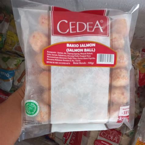 Jual Cedea Bakso Salmon Salmon Ball 500g Shopee Indonesia