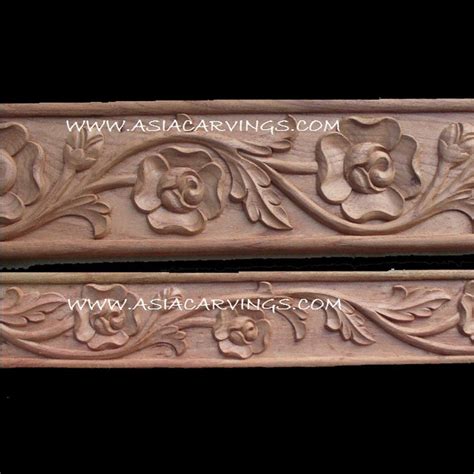 MLD 03 Handcarved Relief Carved Rose Molding Rose And Vine Etsy In