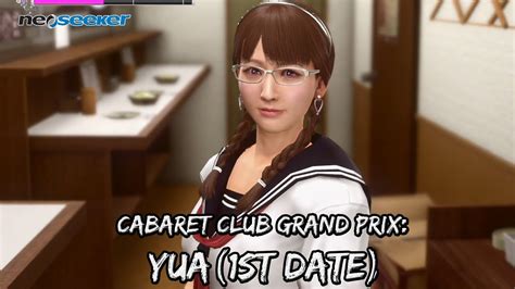 Yakuza Kiwami 2 Cabaret Club Grand Prix Yua 1st Date YouTube