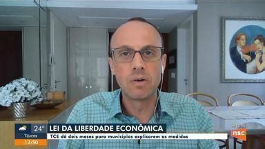 Jornal Do Almo O Sc Renato Igor Comenta Lei Da Liberdade Econ Mica