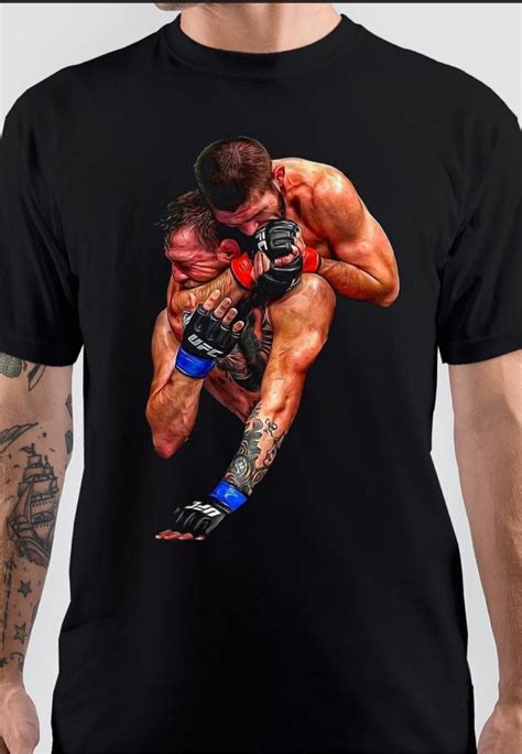 Khabib Nurmagomedov Vs Conor Mcgregor Black T Shirt Swag Shirts