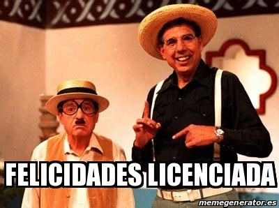 Meme Personalizado Felicidades Licenciada