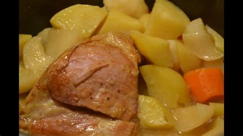 Recette Cookeo Palette Fum E Aux Pommes De Terre Cookeo Bon App Tit