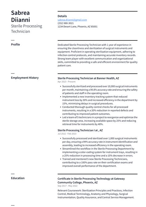 Top 12 Sterile Processing Technician Skills To Put On Your Resume