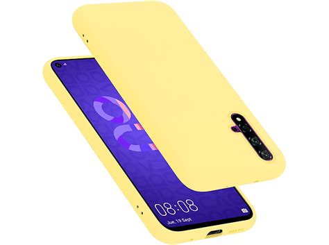 CADORABO Hülle im Flüssig Silicone Case Style Backcover Honor 20