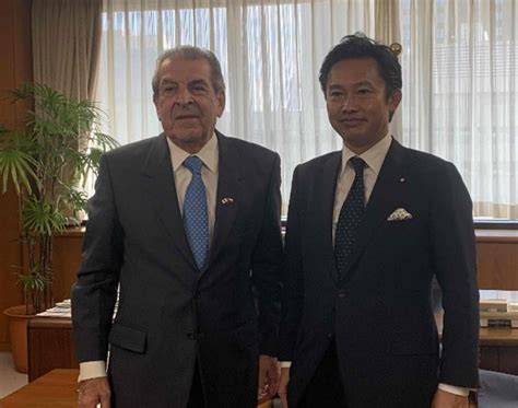 State Minister Nakatani Holds Meeting With H E Mr Eduardo Frei Ruiz