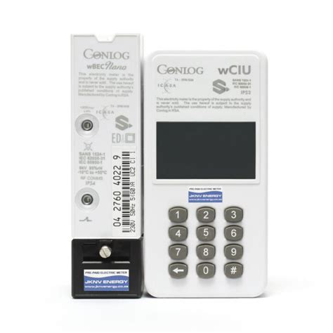 Conlog WBEC 62 Integrated Wireless Prepaid Meter JKNV Energy