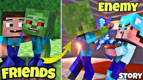 Steve And Zombie The Minecraft Life The Very Sad Story Minecraft Animation Youtube