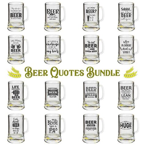 Beer Svg Bundle, Beer Quotes Bundle Svg, Beer Mug Svg, Beer Svg, Funny Beer Svg, Beer Lover Svg ...