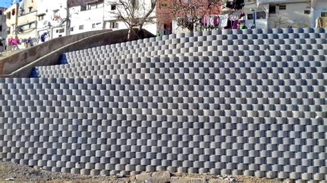 Extensive Terraforce Retaining Walls In Morocco Eroding Slopes And Steep Hillsa