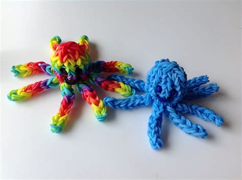 Rainbow Loom Nederlands 3d Octopus Rainbow Loom Charms Rainbow Loom