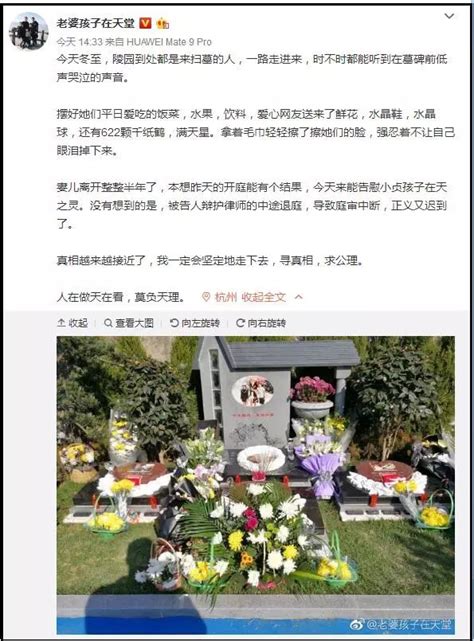 【杭州保姆纵火案】庭审中止后的林生斌，泪洒墓地：没法给妻儿交代