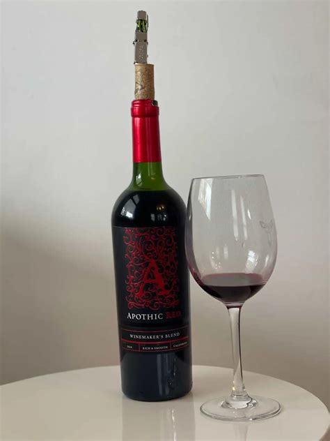 Review Of Apothic Red Surprisingly Powerful California Winery Advisor