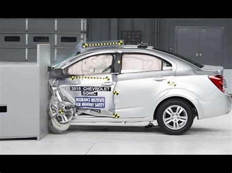 2015 Chevrolet Sonic Driver Side Small Overlap Crash Test Extended