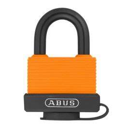 Abus Al Series Orange Weather Resistant Padlock Mm Al Ong