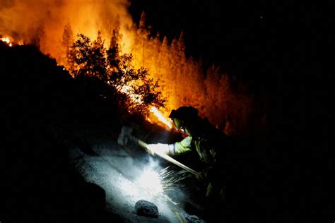 In pictures: Wildfire on Spain's Tenerife island spreads - August 17 ...