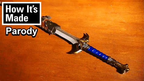 How Its Made Parody Fake Swords Youtube