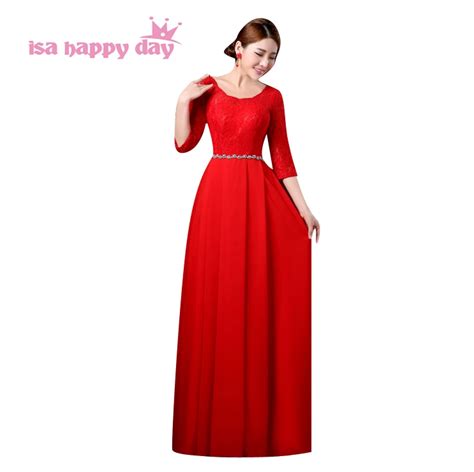 Occasion Ladies Sexy Red Elegant Modest Plus Size Modest A Line Dresses Prom Dresses With