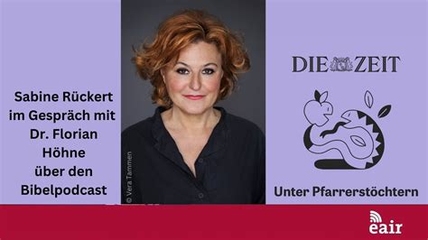 Sabine R Ckert Ber Den Zeit Podcast Unter Pfarrerst Chtern Youtube