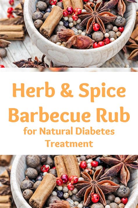 Natural Diabetes Treatment Herb and Spice Barbecue Rub - Healing Bookstore