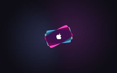 2560x1600 Apple Mac Shape Shadow Colored Wallpaper