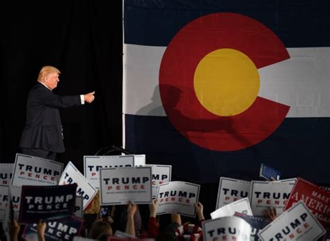 Photos Donald Trump Holds Colorado Springs Rally The Denver Post